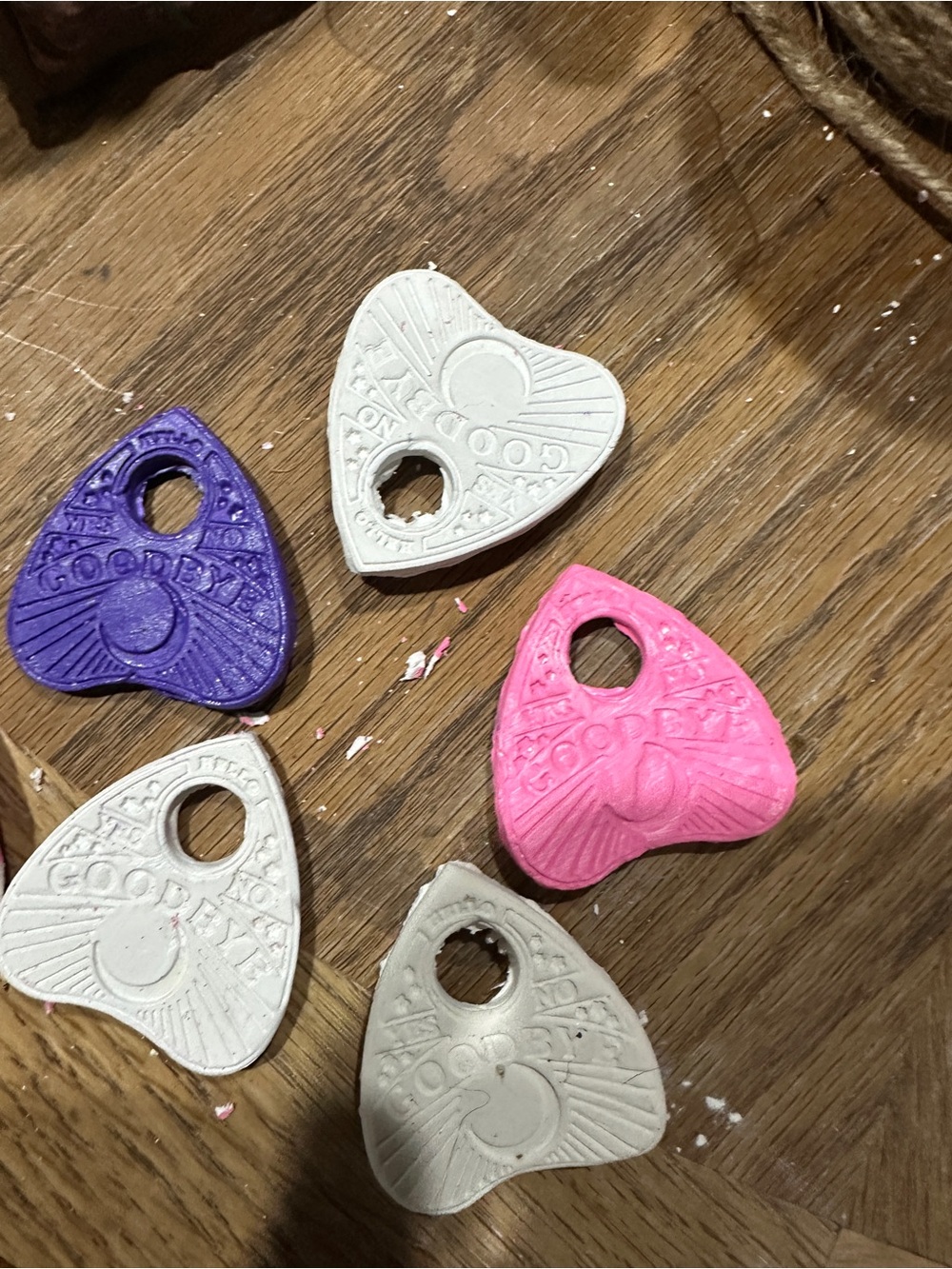 Kids Colorful Ouija Planchette Toy Set - Christmas tree ornaments (5) for $30